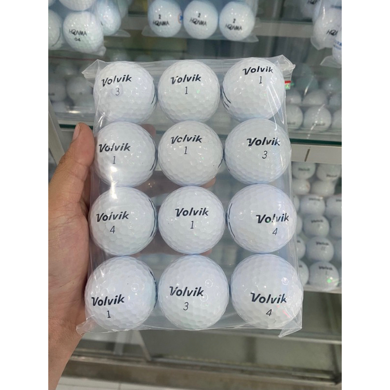 Bóng golf Volvik màu trắng