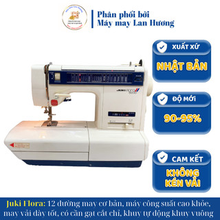 Máy may Nhật, máy khâu, máy may gia đình JUKI FLORA 5000,5300,5500 siêu khoẻ, may vải dày, có cắt chỉ