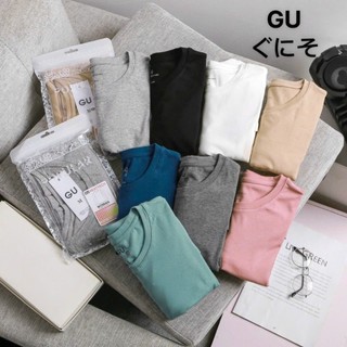 Áo thun giữ nhiệt cho nữ cổ tròn Gu nhiều màu