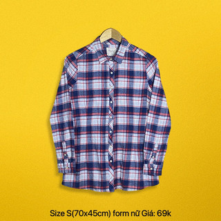 [Inbox chọn mẫu] SƠ MI FLANNEL size S
