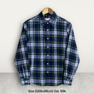 [Inbox chọn mẫu] Sơ mi FLANNEL size S