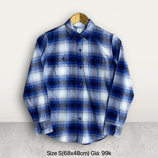 [Inbox chọn mẫu] Sơ mi FLANNEL size S