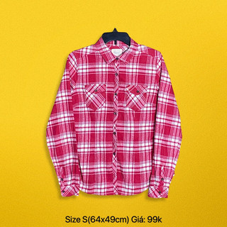 [Inbox chọn mẫu] Sơ mi FLANNEL size S