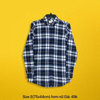 [Inbox chọn mẫu] SƠ MI FLANNEL size S