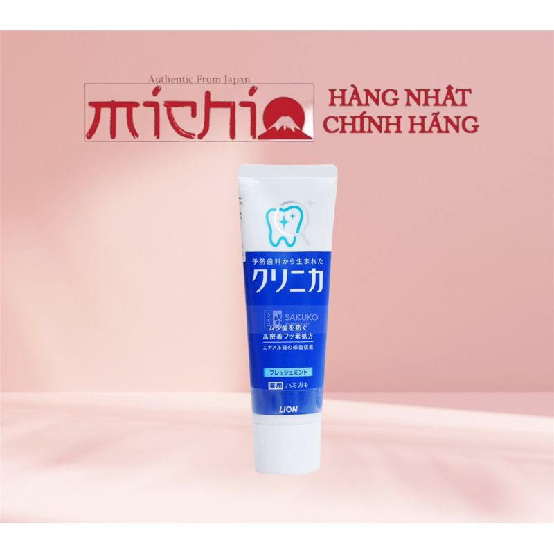 Tuýp Kem Đánh Răng Khử Mùi Hương Bạc Hà 130g Lion King