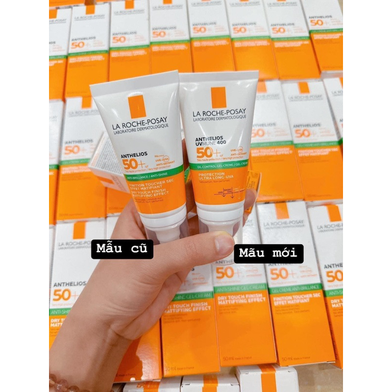 Kem Chống Nắng La Roche Posay Anthelios Dry Touch Gel-Cream SPF50 Cho Da Dầu 50ml