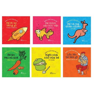 Sách - Thư Viện Song Ngữ Đầu Tiên Cho Bé (0-3 Tuổi) - Bộ 6 Cuốn