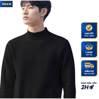 Áo Len Nam Giữ Nhiệt Cổ 3 Phân Chất Len Cao Cấp Phong Cách Hàn Quốc, Đa Dạng Màu Sắc, iMan Store