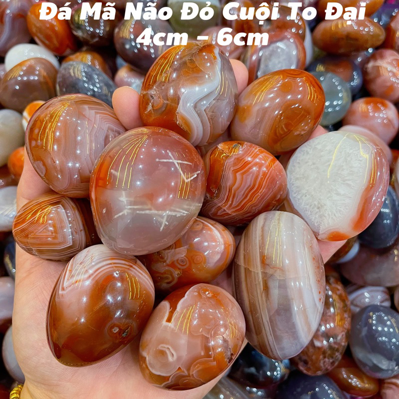 Vụn Đá Mã Não Đa Sắc To Vip Phong Thuỷ