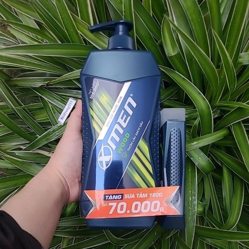 Dầu Gội Nước Hoa Xmen Wood 900g