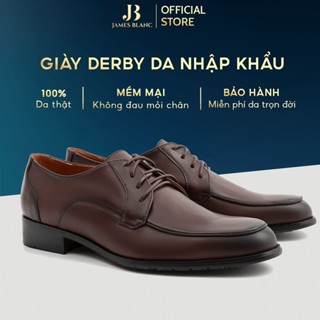  Giày tây nam JB JAMES BLANC Do-13 da bò nguyên miếng nhập khẩu đế phíp sang trọng lịch lãm. 