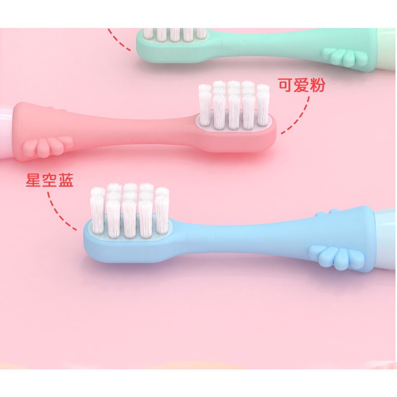 Set 8 Bàn Chải Trẻ Em Hộp Tròn Siêu Cute