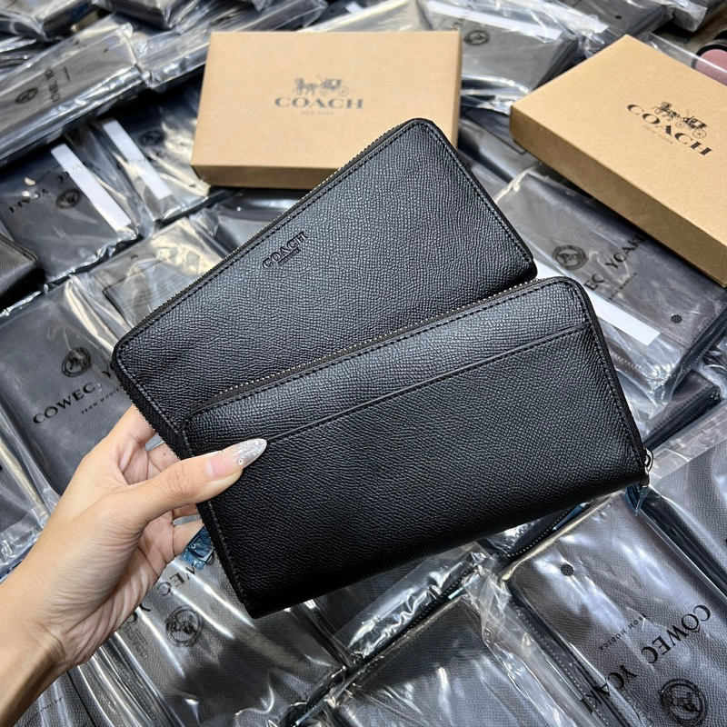 Ví coach dài unisex nam nữ