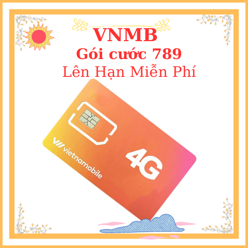 Sim Vietnammobile gói cước 0đ gia hạn 789 tăng hạn dùng để nghe gọi tạo tài khoản