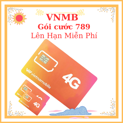 Sim Vietnammobile gói cước 0đ gia hạn 789 tăng hạn dùng để nghe gọi tạo tài khoản