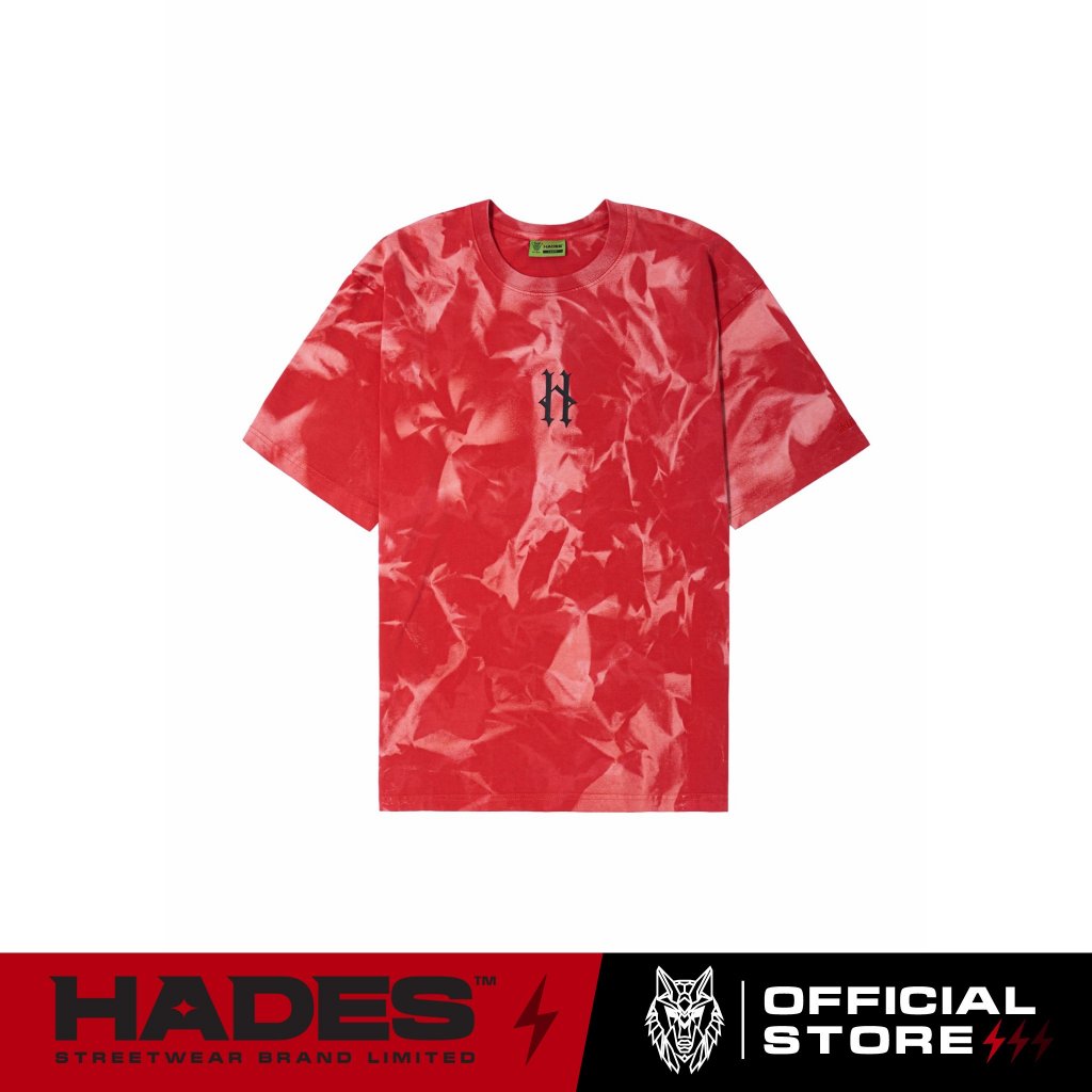 Áo Thun Tay Lỡ Unisex FACED TIEDYE 100% Cotton - HADES Brand Chính Hãng