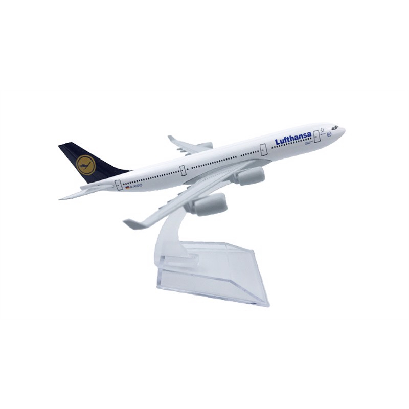 Mô hình máy bay dòng Airbus A380 A320 A350 kích thước 16cm mã Z