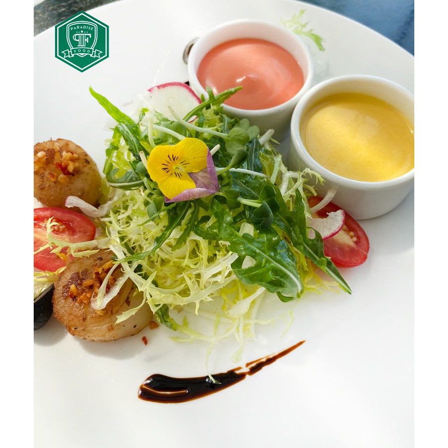 Combo Xốt salad Eat Clean 100% không đường dành cho người ăn kiêng. Chai 330ml có thể trộn salad hoặc chấm trực tiếp