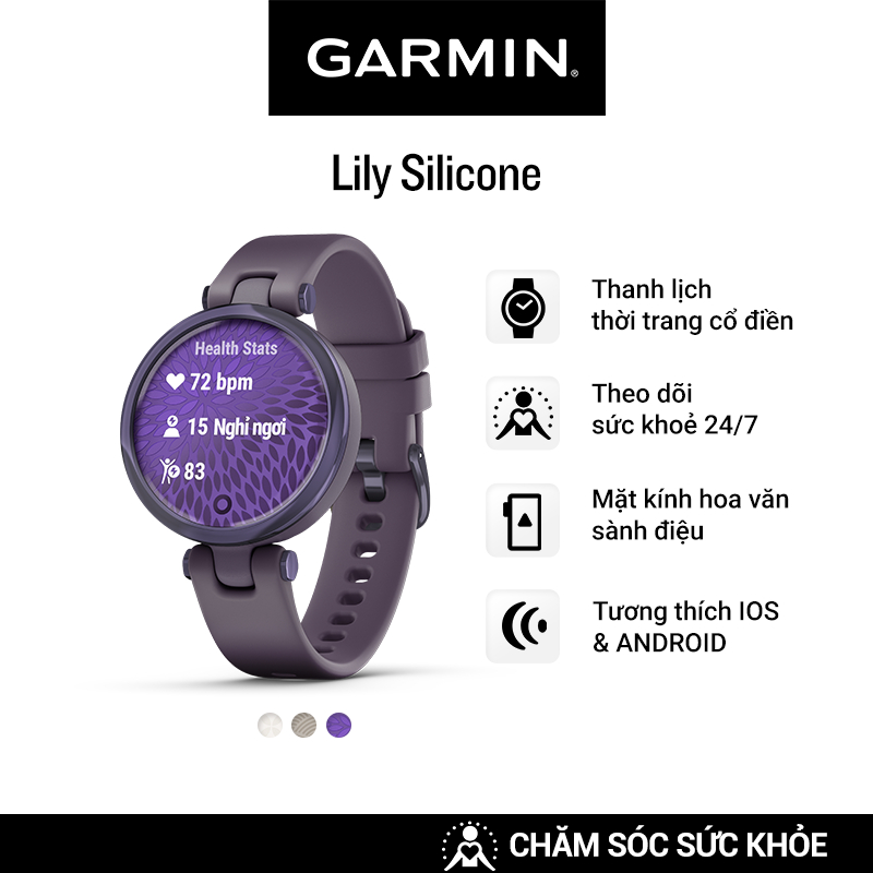Đồng Hồ Thông Minh Garmin Lily Sport  - Hàng Chính Hãng