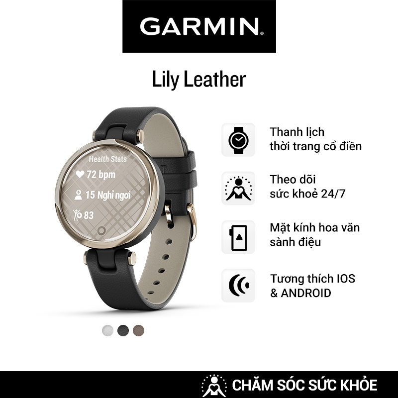Đồng Hồ Thông Minh Garmin Lily Classic  - Hàng Chính Hãng