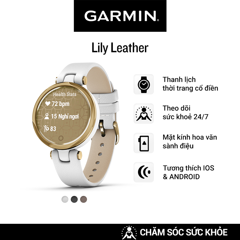 Đồng Hồ Thông Minh Garmin Lily Classic  - Hàng Chính Hãng