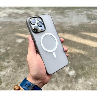 Ốp lưng nhám hỗ trợ sạc không dây cho IPhone 15 Pro / 17 Pro Max. Chính hãng X-Level Armor siêu mịn màu siêu Hót