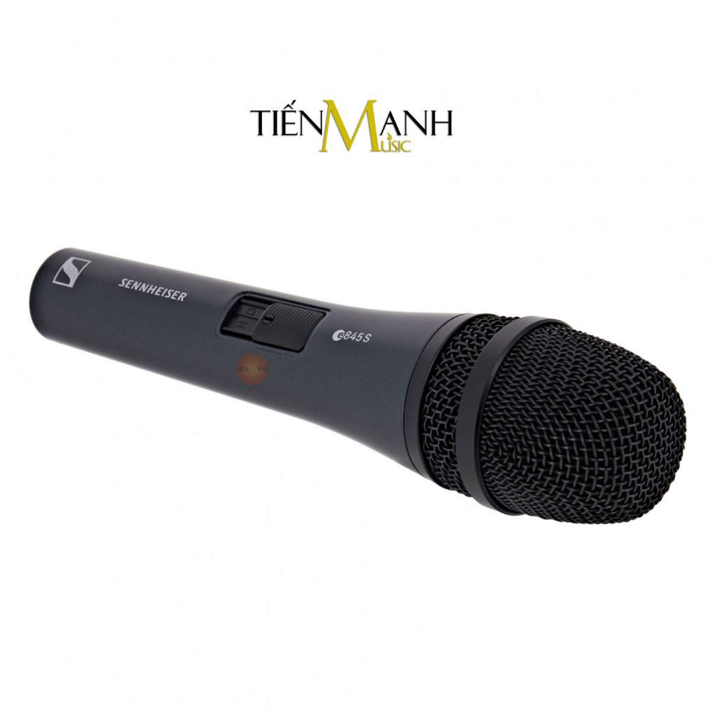 Micro Cầm Tay Sennheiser E845S Có Công Tắc - Mic E845 Dynamic Vocal Microphone E 845-S