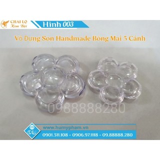Vỏ đựng son bông mai 5 cánh