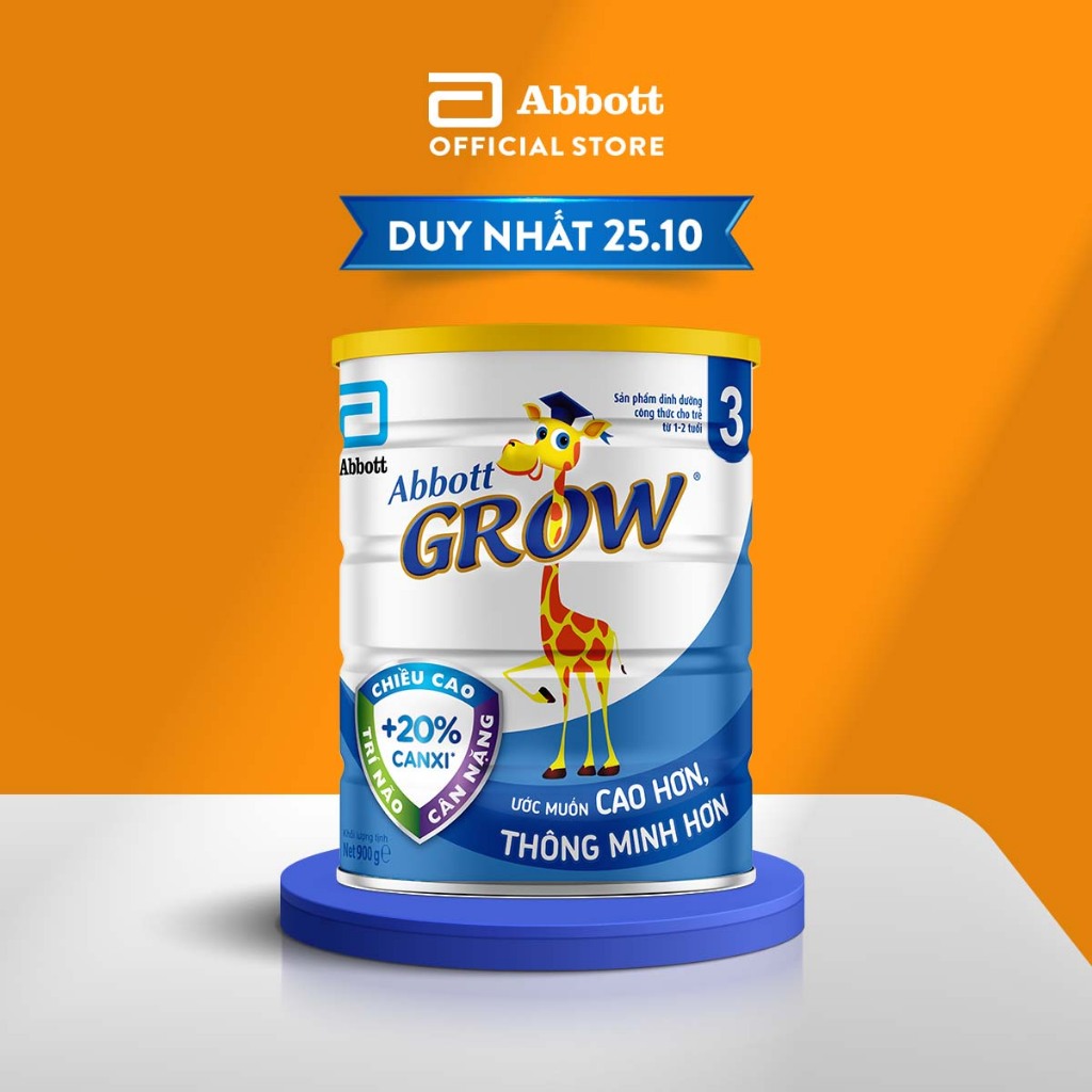 Sữa bột Abbott Grow 3 (G-Power) 900g