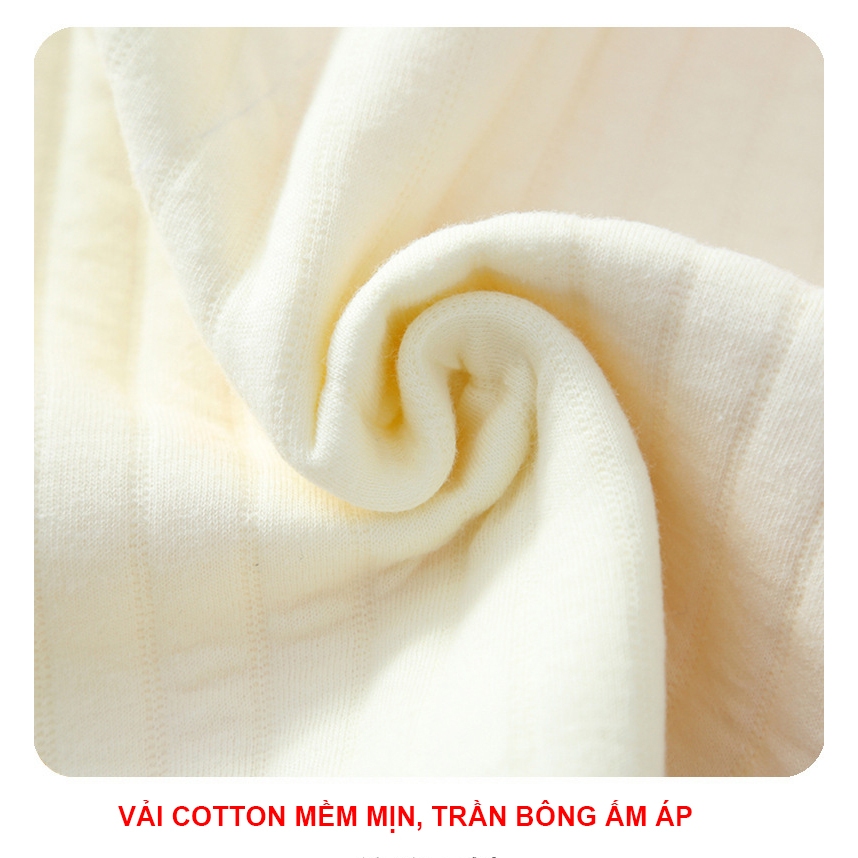 Áo ghi lê trần bông cho bé 6-15kg hàng Quảng Châu cao cấp GILE01