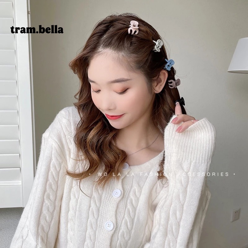 Set 2 kẹp mini phong cách hàn quốc tram.bella