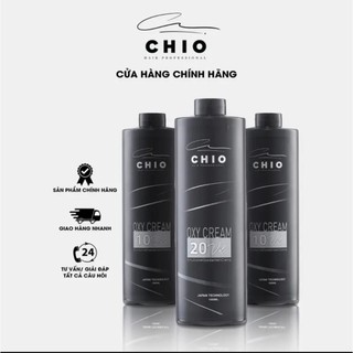 Oxy trợ nhuộm tóc chống xót Chio hữu cơ bền màu 1000ML