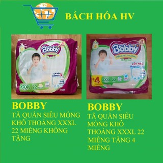 Tã em bé quần bobby xxxl22 - bach hoa hv