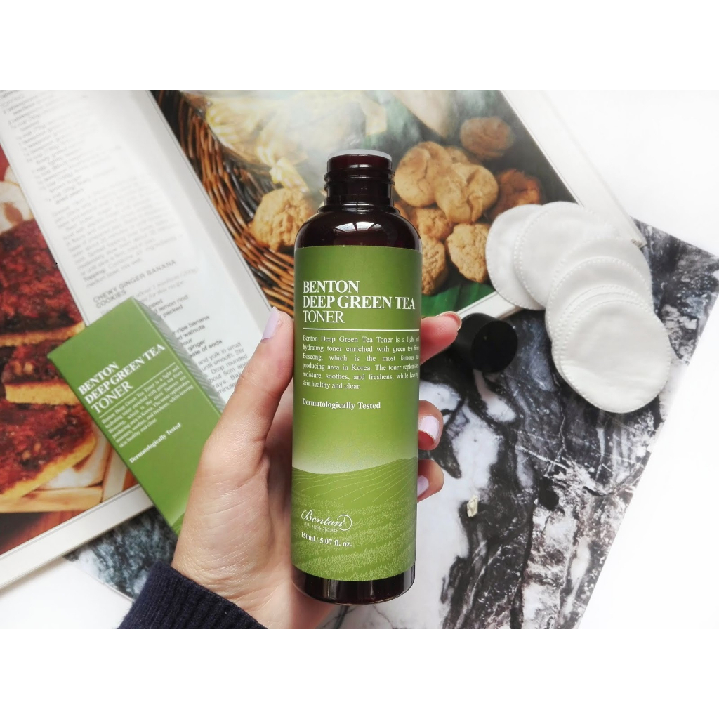 Nước Hoa Hồng Toner BENTON Deep Green Tea Toner