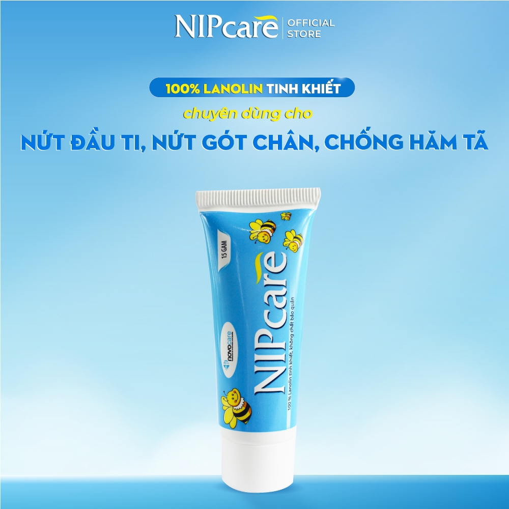 Kem bôi nứt đầu ti, nứt gót chân, hăm tã Novocare Nipcare 15g