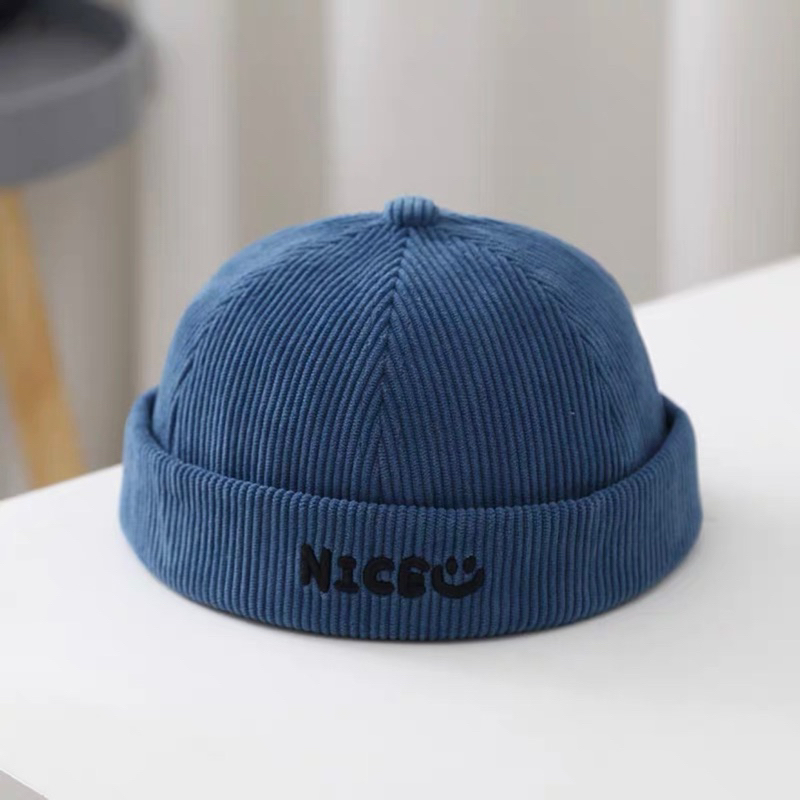 Mũ beanie tròn không vành phong cách CA, Nice cho bé 2-4 tuổi