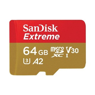 Thẻ nhớ microsdxc sandisk extreme v30 a2 64gb 170mb/s sdsqxah-064g-gn6mn