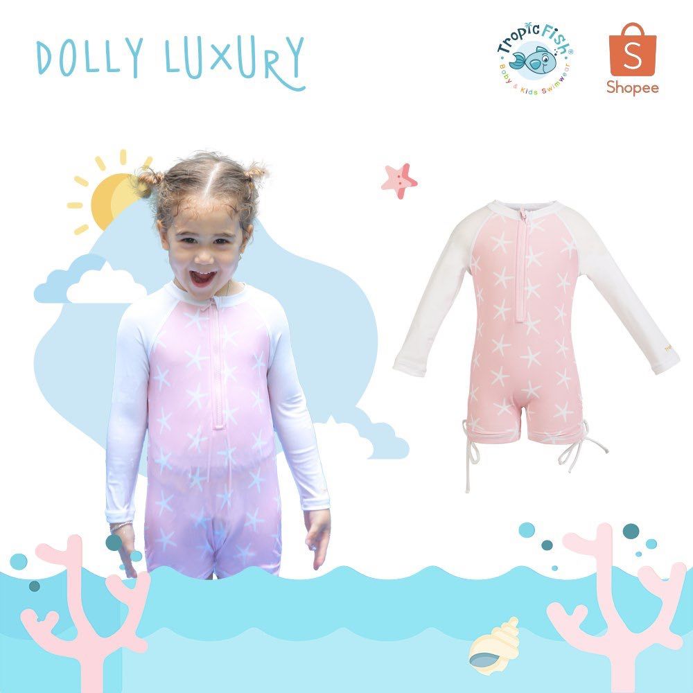 Đồ bơi chống nắng cao cấp cho bé - TropicFish Baby Swimwear Dolly Luxury