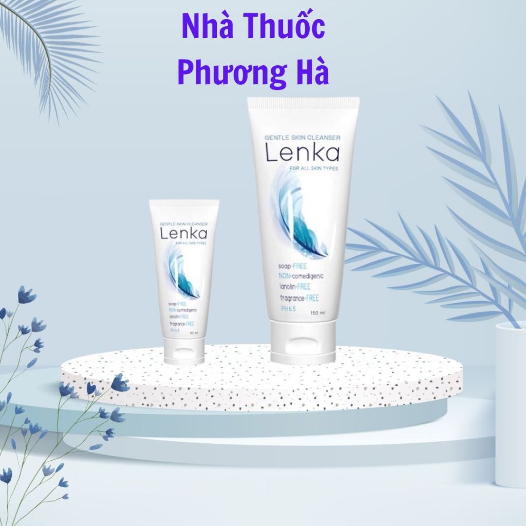 Sữa rửa mặt dành cho mọi loại da Lenka. Giúp làm sạch bụi bẩn, mềm dịu da ( Nhất Nhất)