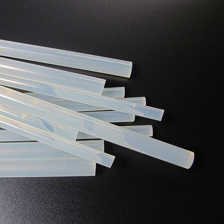 Keo nến nhỏ silicon dành cho súng bắn keo 20w size 7mm - Que keo nến trong suốt 28cm có thể hơ lửa làm hoa kẽm nhung