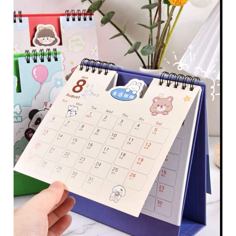 Lịch 2024 Doreamon Doraemon Kèm Note Ghi Chú