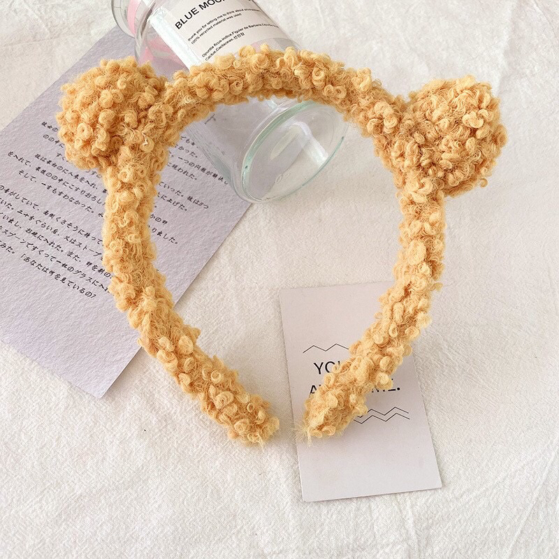 Băng đô, cài tóc tai gấu đáng yêu