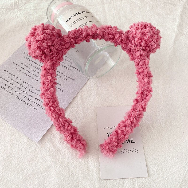 Băng đô, cài tóc tai gấu đáng yêu