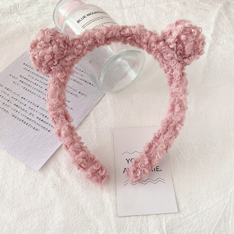 Băng đô, cài tóc tai gấu đáng yêu