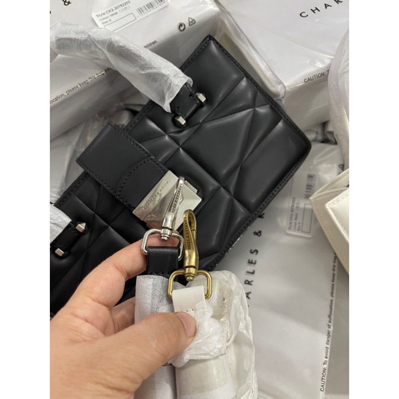 Túi Cha lét dáng dài có quai xách, đi kèm dây đeo chéo bản xuất xịn 1:1