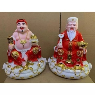 bộ tượng Thần Tài thổ địa đá