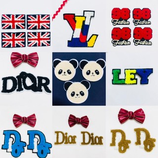 [Phụ liệu may giá rẻ] Patch, sticker dán/ủi quần áo hoạ tiết độc lạ