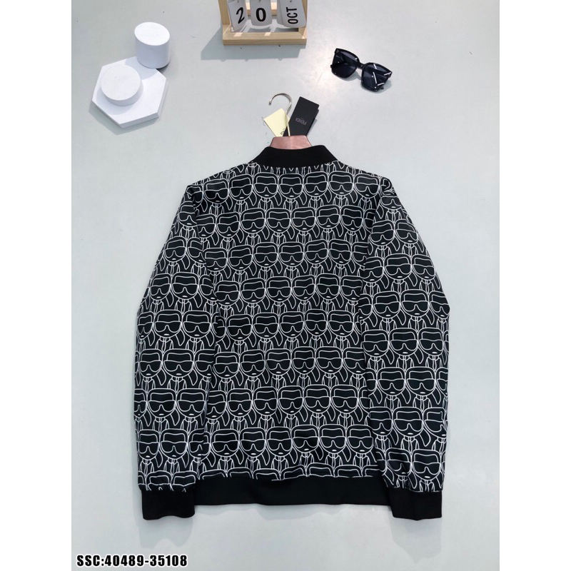 Áo khoác thu đông nam nữ Fen.di đẹp mê li. ảnh thật_40489