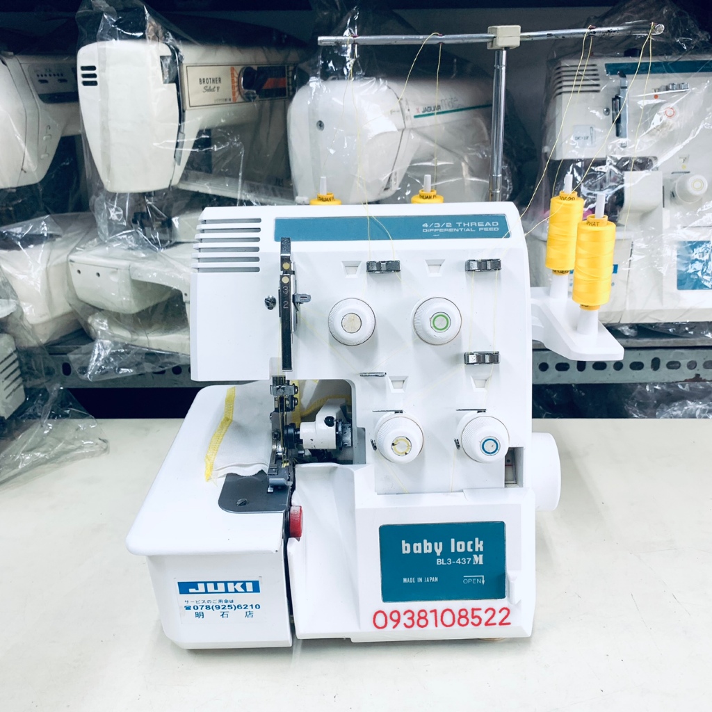 MÁY CHẬP ÁO THUN / VẮT SỔ / CUỐN BIÊN JUKI