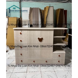 Tủ quần áo nhựa đài loan cho bé siêu đáng yêu freeship tphcm